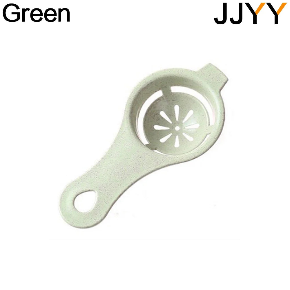 JJYY  Kitchen Egg White DIY Separator Holder Sieve Funny Divider Stonego Kitchen Tool Baking Accessories