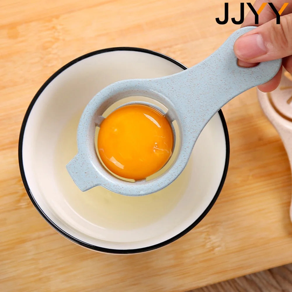 JJYY  Kitchen Egg White DIY Separator Holder Sieve Funny Divider Stonego Kitchen Tool Baking Accessories