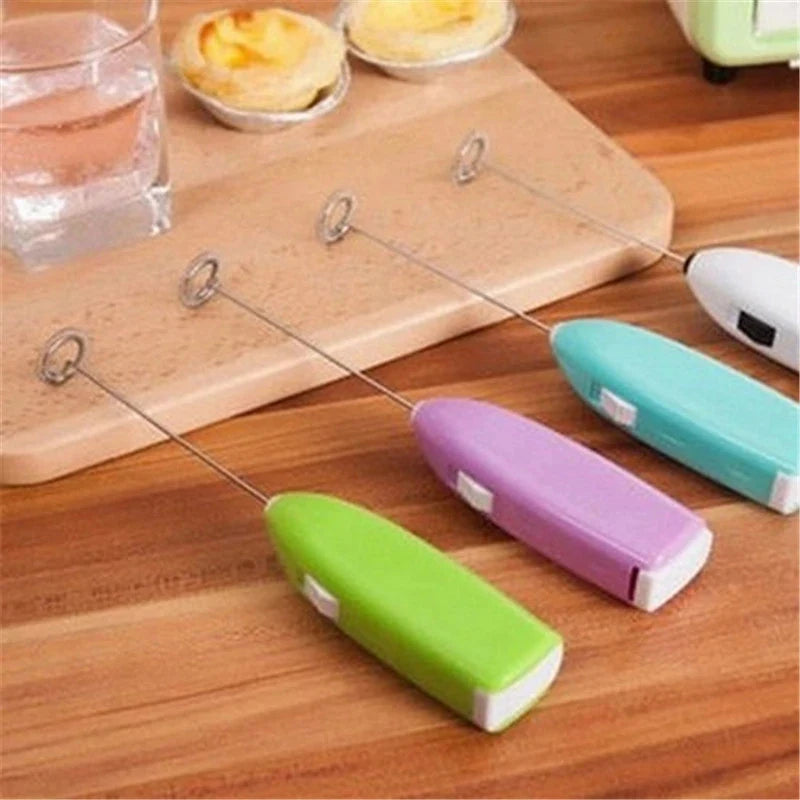 Electric Egg Beater Milk Drink Coffee Whisk Stirrer