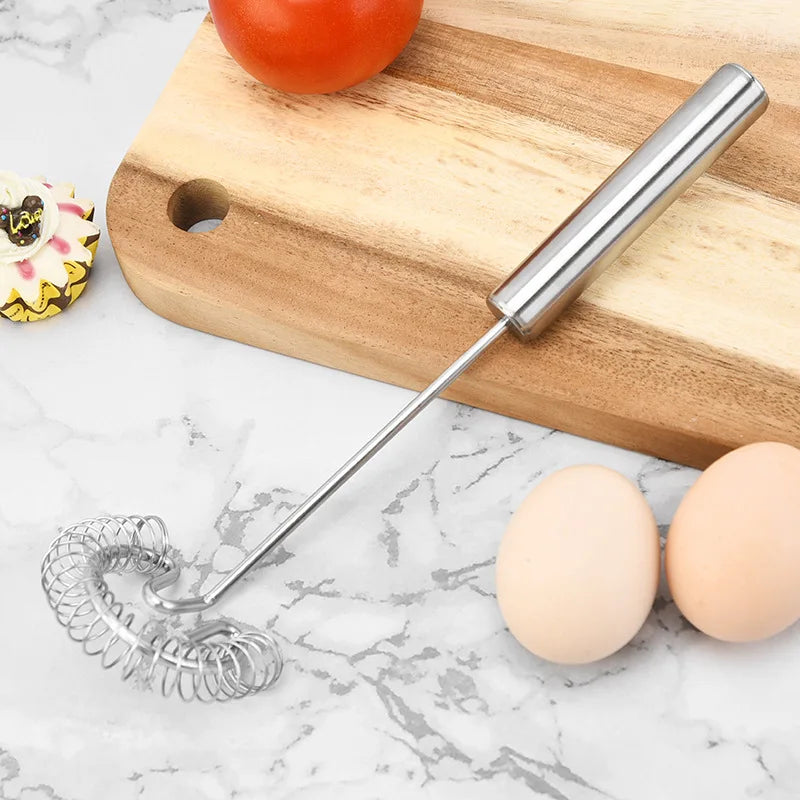 Stainless Steel Spring Egg Stirrer