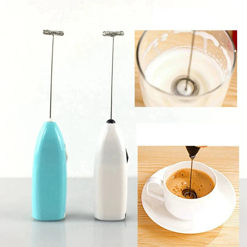 Electric Egg Beater Milk Drink Coffee Whisk Stirrer