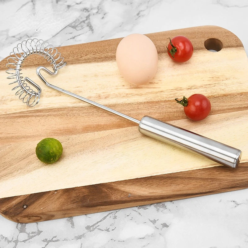 Stainless Steel Spring Egg Stirrer